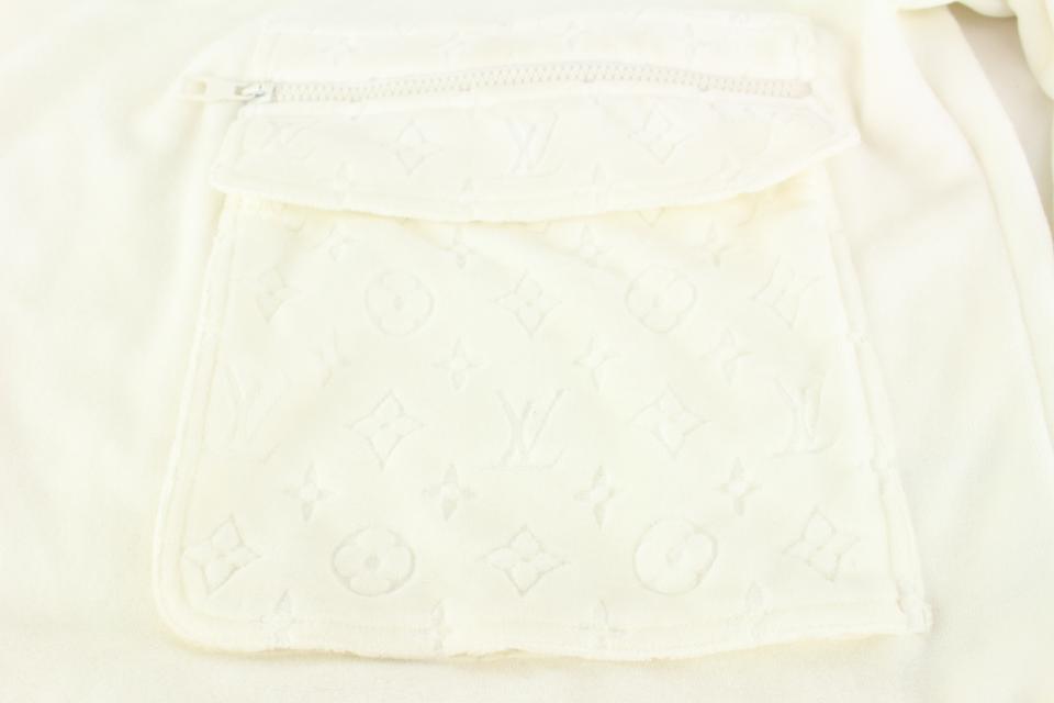 Louis Vuitton, Tops, Louis Vuitton Supreme Hoodie Woman Extra Large Xl Black  Lv Monogram Pullover