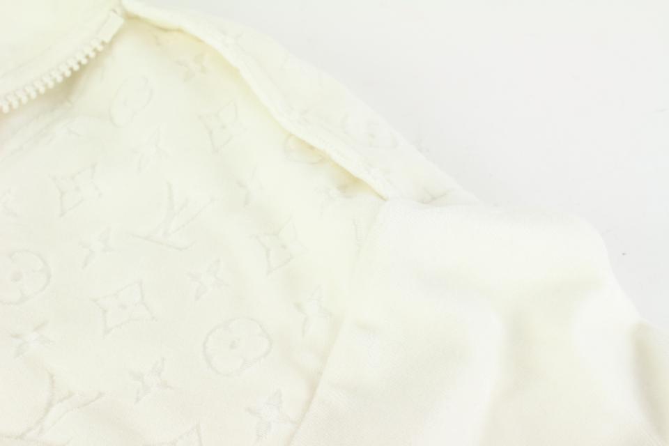 Classic White Louis Vuitton Seamless Pattern LG Velvet (5G) Clear Case