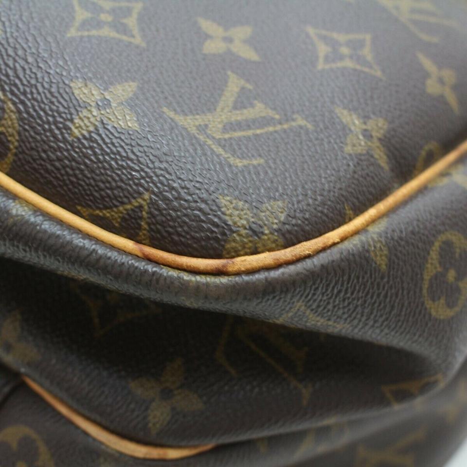 Louis Vuitton Alize 3 Poches Monogram Canvas Travel Bag + Strap at