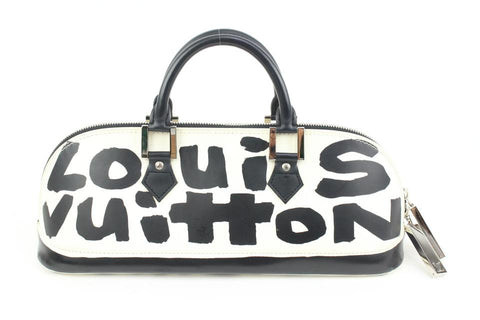 Louis Vuitton  Stephen Sprouse Black Graffiti Alma Long Horizontal 7lk412s