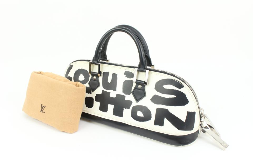 Louis Vuitton Stephen Sprouse Black Graffiti Alma Long Horizontal
