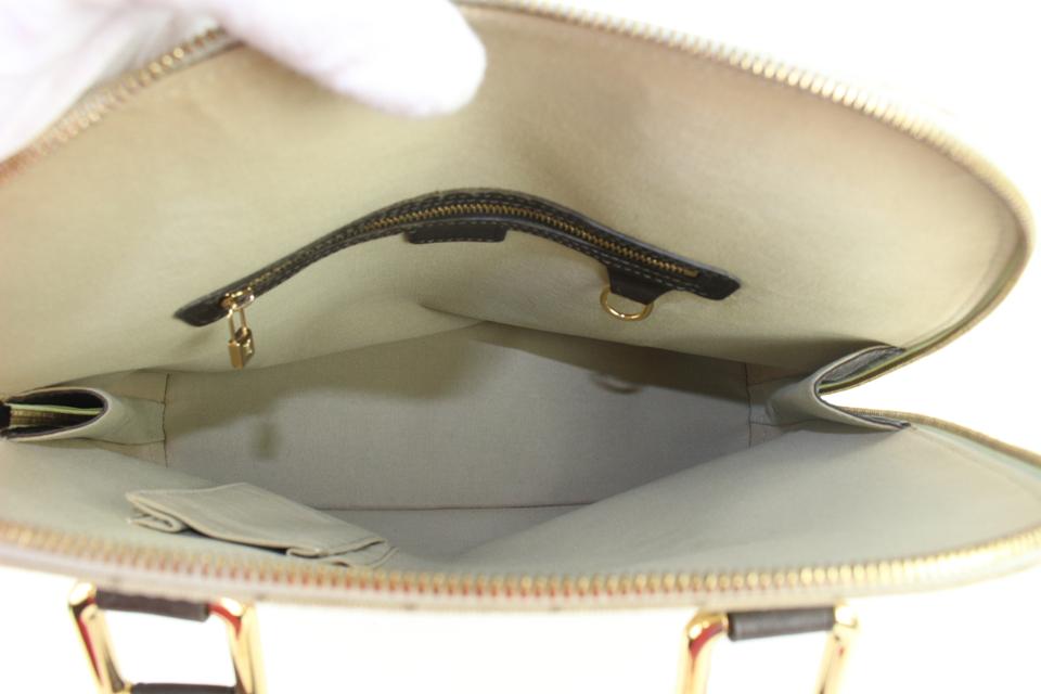 LOUIS VUITTON Monogram Mini Alma Haut Hand Bag Khaki M92203 LV Auth 37107  ref.823119 - Joli Closet