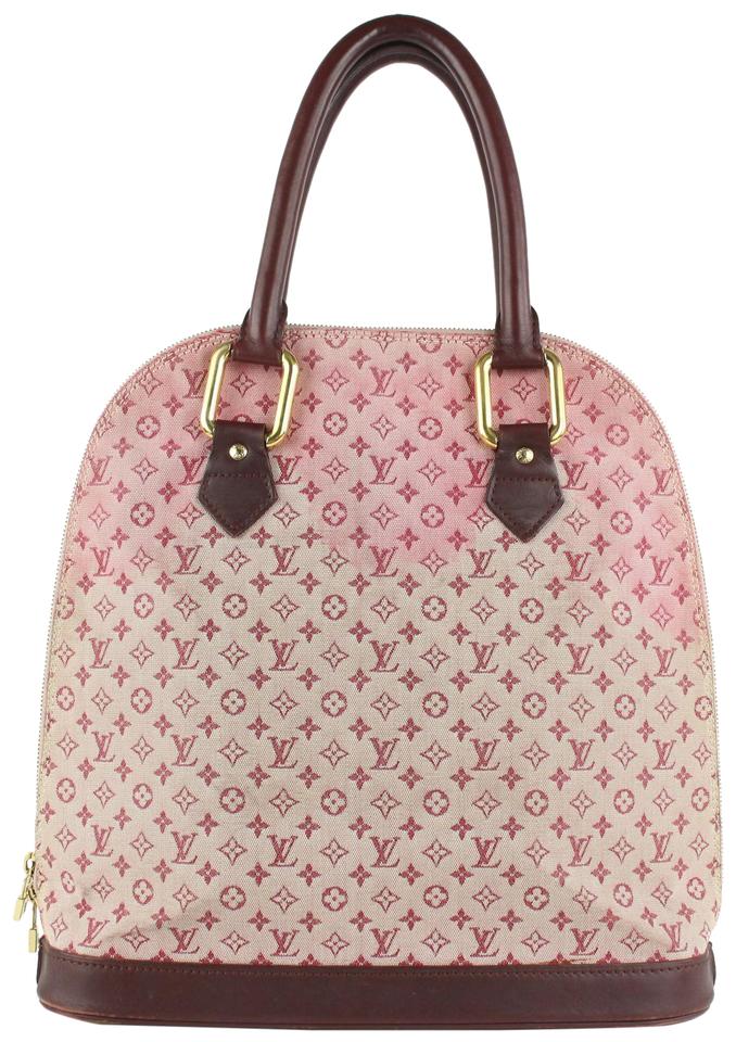 Louis Vuitton, Bags, Louis Vuitton Vintage Pink Long Alma Canvas Monogram  Satchel