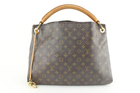 Louis Vuitton Monogram Artsy MM Hobo Bag 21lz69s For Sale at