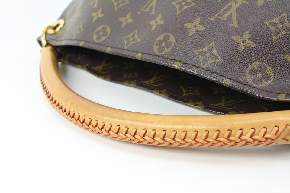 Louis Vuitton Monogram Artsy MM Hobo Bag Braided Handle 57lz421s