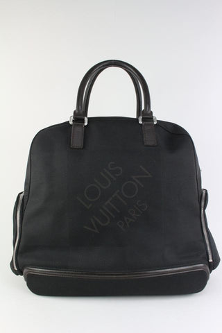 Louis Vuitton Black Damier Geant Aventurier Polaire Travel Bag 122lv14