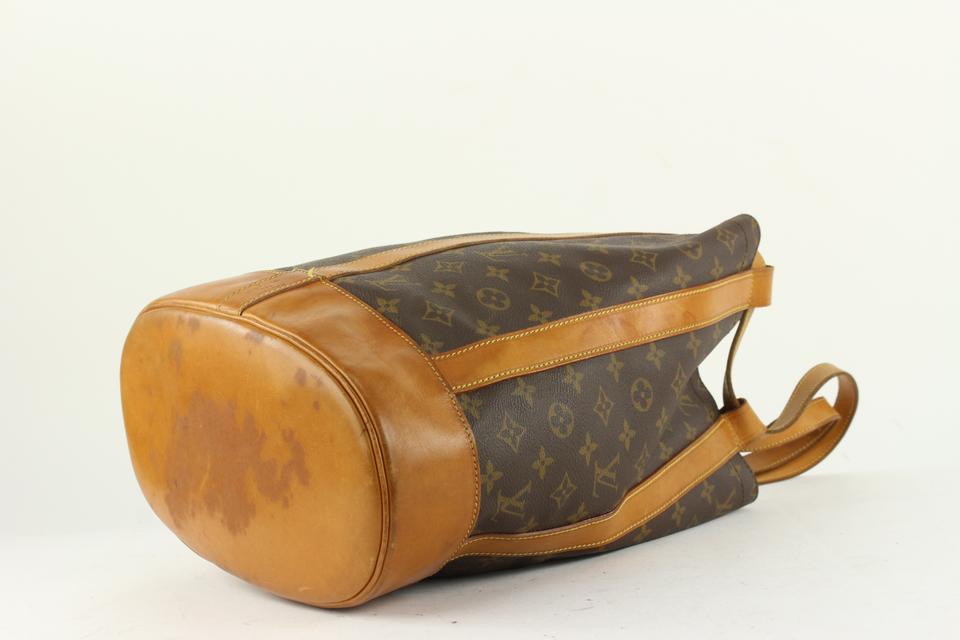 Louis Vuitton Monogram Randonnee GM Drawstring Bucket Sling Bag 1029lv56