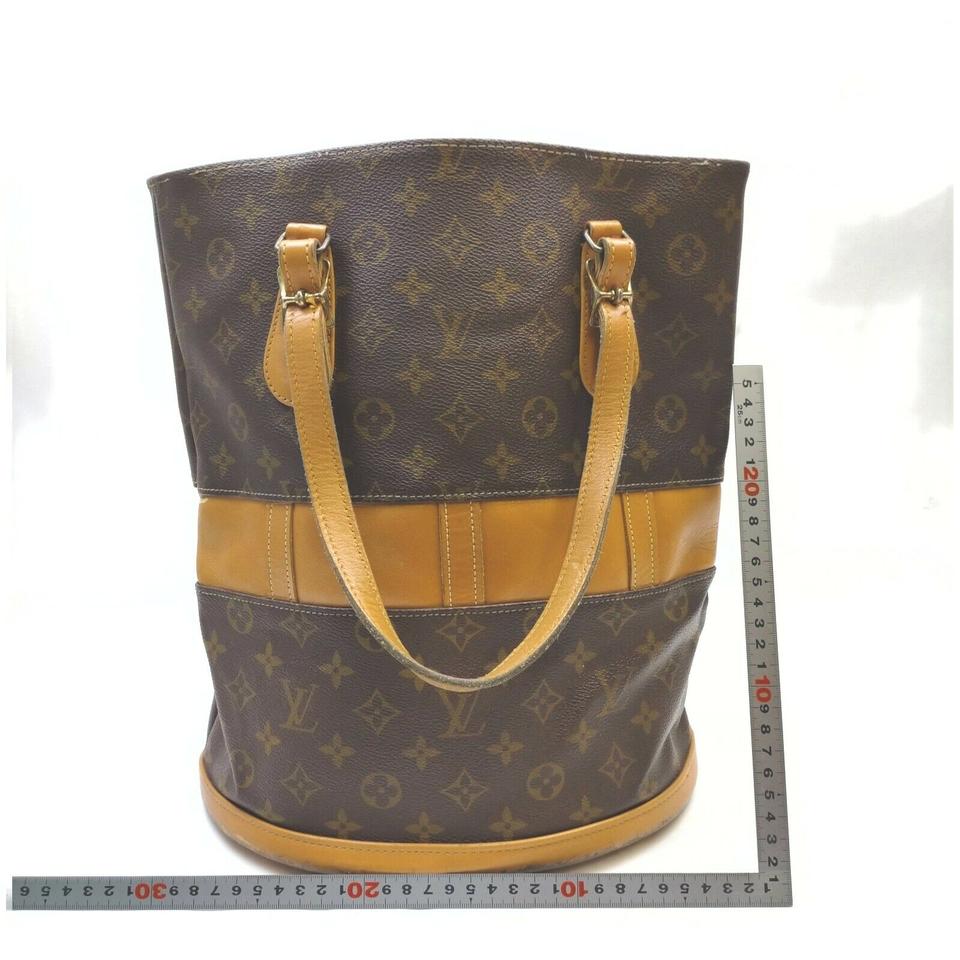 Louis Vuitton Monogram Marais Bucket GM Tote Bag 1L816a For Sale