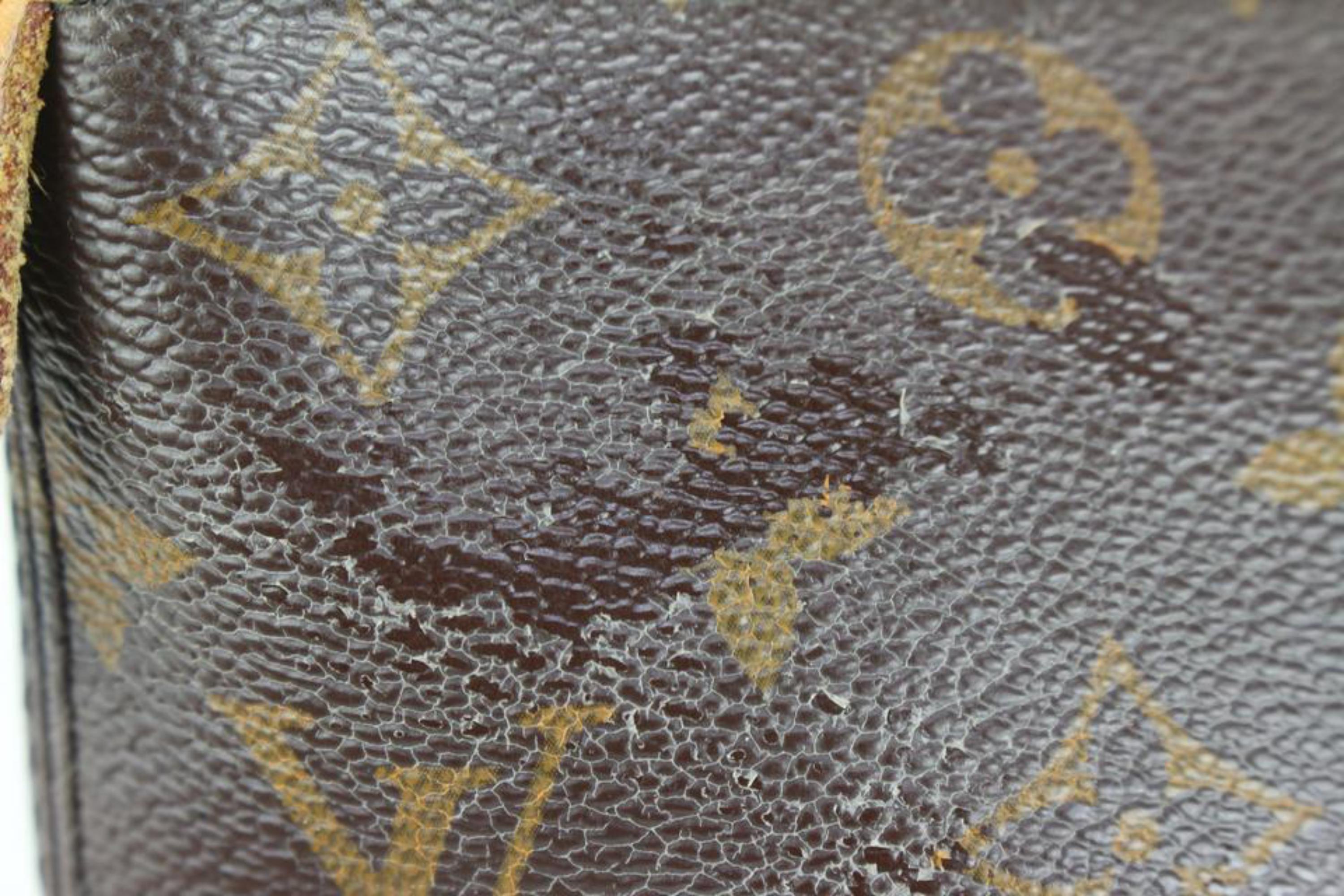 Louis Vuitton Discontinued Monogram Iena MM Zip Tote Shoulder Bag 79lk328s
