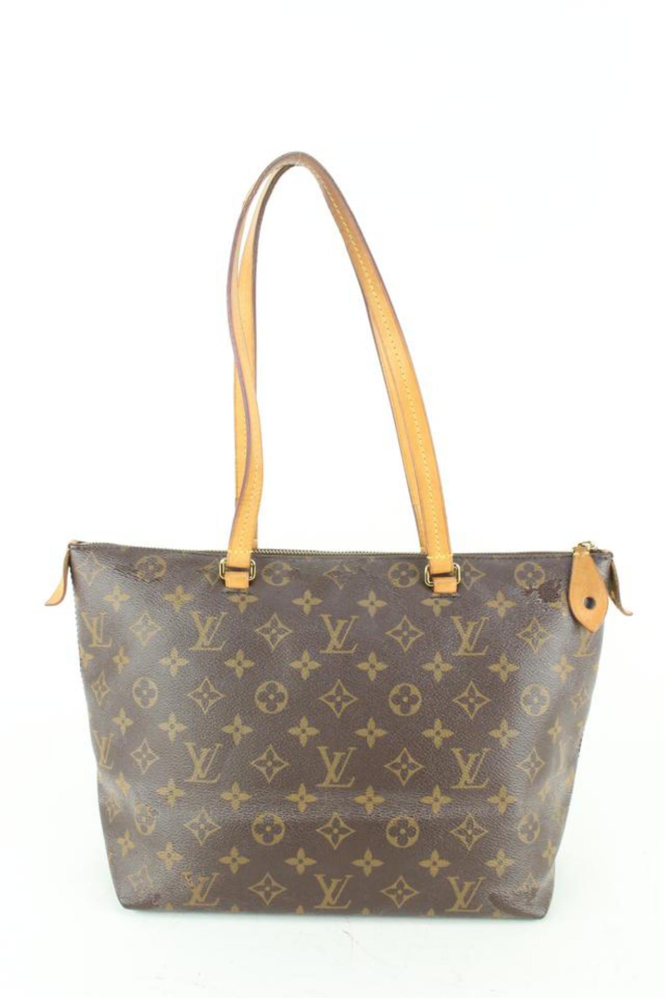 Louis Vuitton Discontinued Monogram Iena PM Zip Tote Bag 