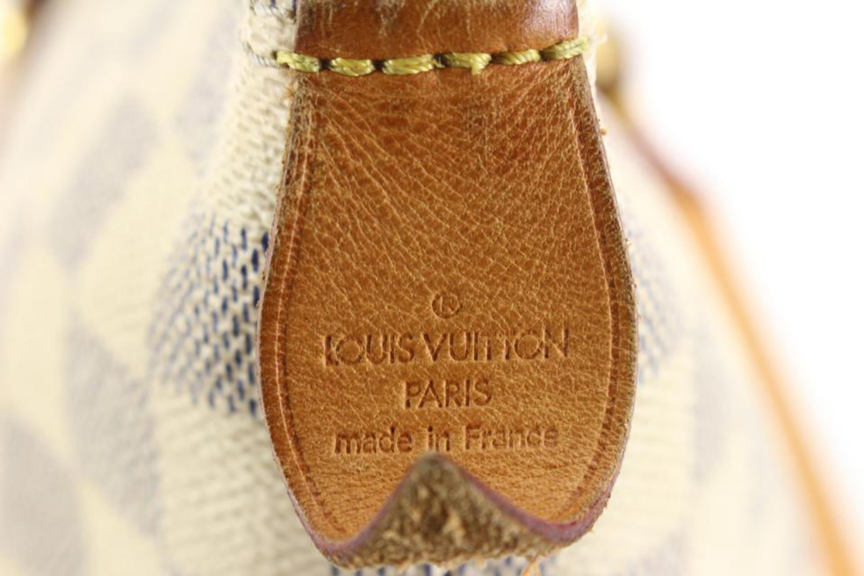 Louis Vuitton Damier Azur Saleya MM Zip Tote Bag 87lz56s – Bagriculture
