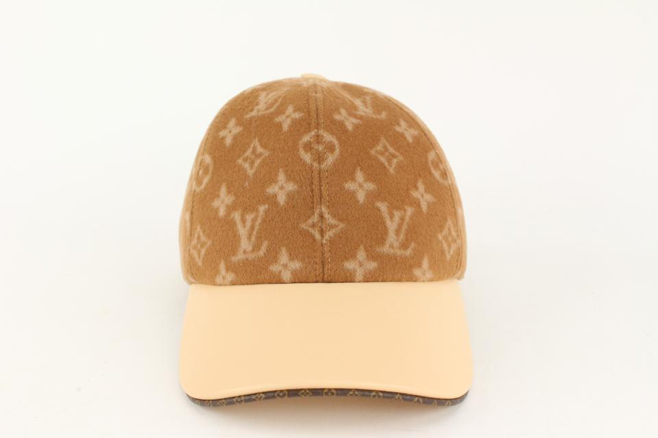 Louis Vuitton Monogram Cashmere-Blend Beanie - Brown Hats