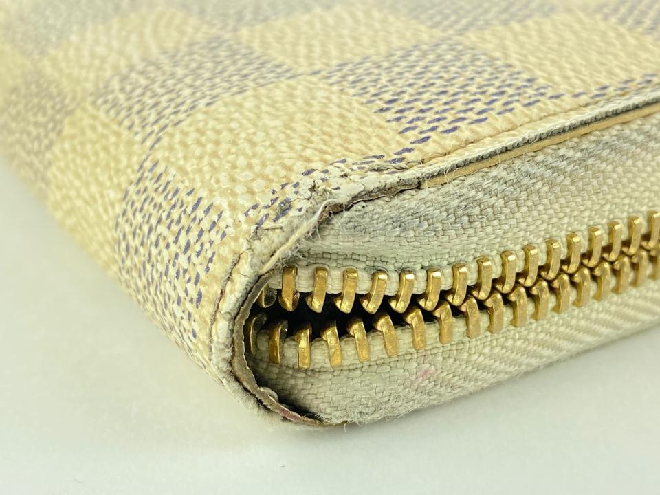 Louis Vuitton, Bags, Louis Vuitton Damier Azur Zippy Wallet