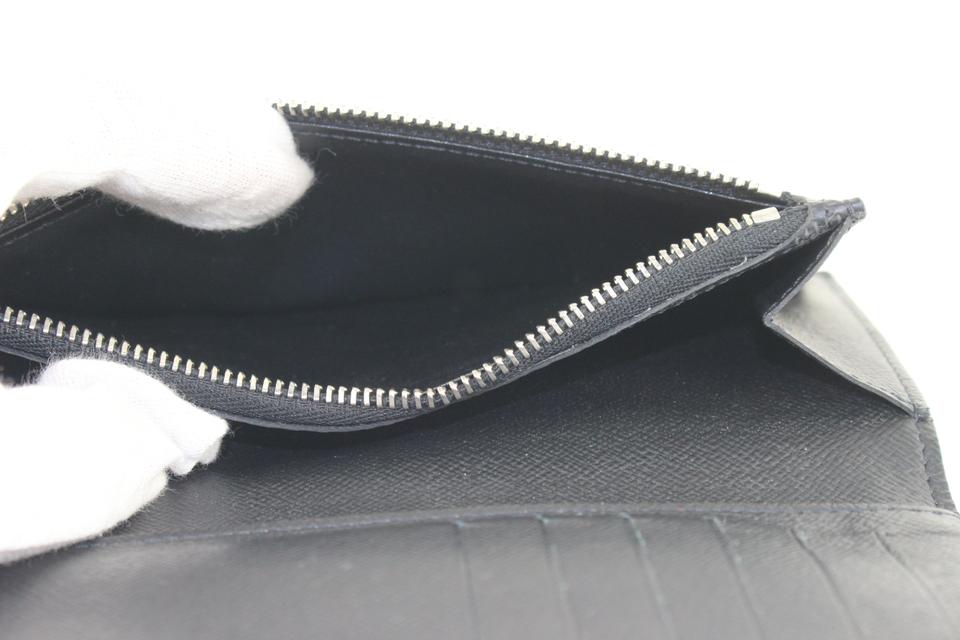 Louis Vuitton X Brazza Wallet Epi Black 