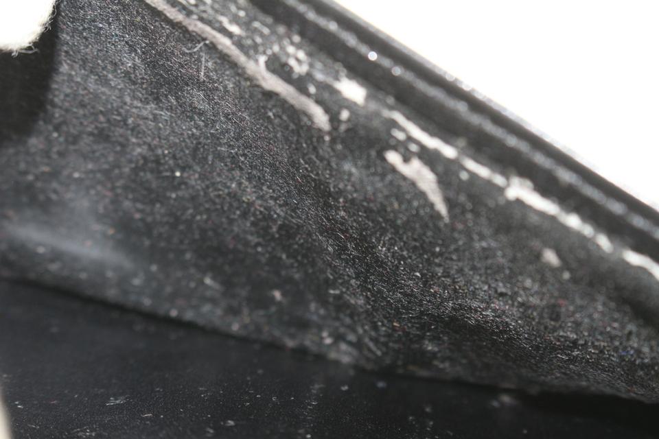 Louis Vuitton Black EPI Leather Long Bifold Wallet 361lvs525
