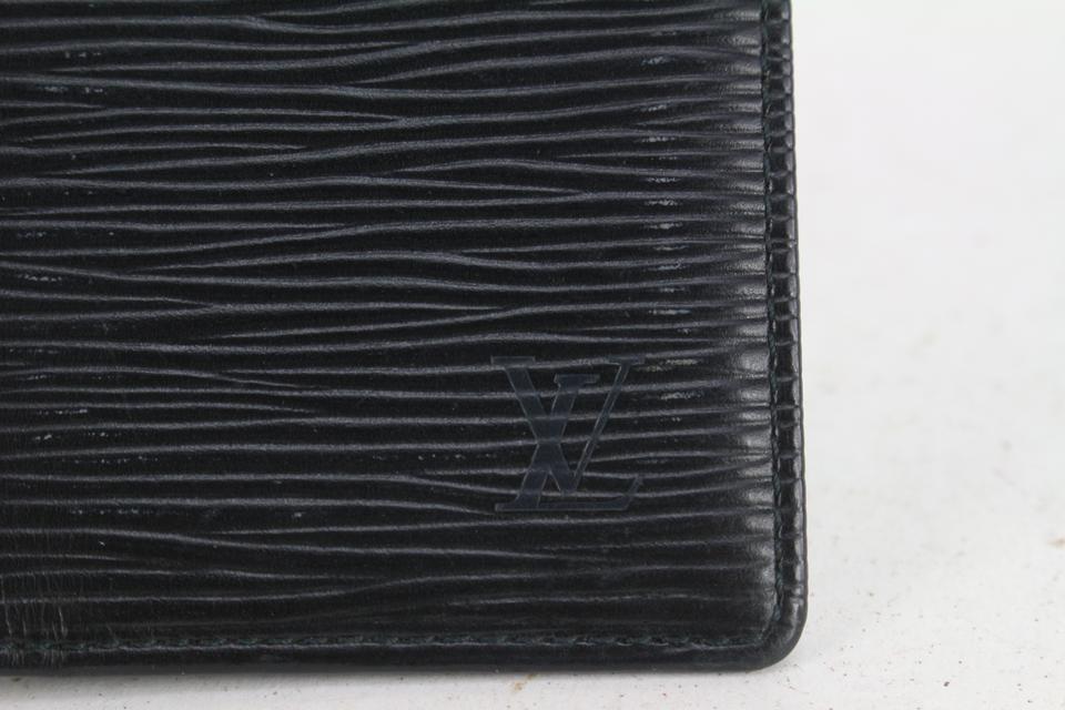 Louis Vuitton Card Holder Black EPI