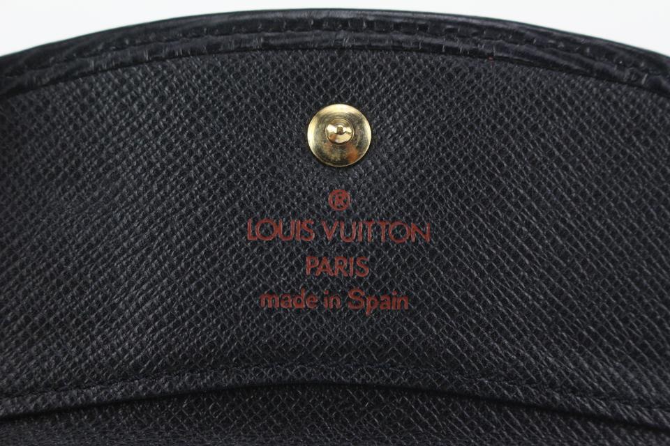 Louis Vuitton Black Epi Leather Noir Coin Purse Change Purse