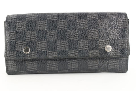 Louis Vuitton Damier Graphite Compact Modulable Wallet 850lvs48