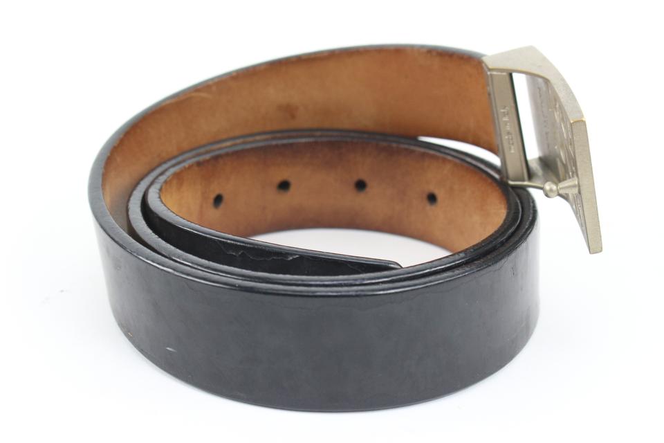 Sold at Auction: A men's belts marked Louis Vuitton size 96/38