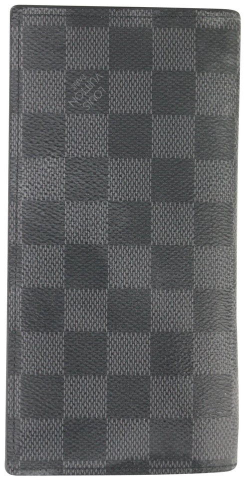 Louis Vuitton Damier Graphite Brazza Long Flap Wallet