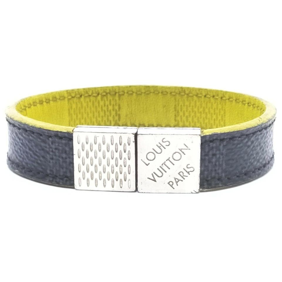 Louis Vuitton Bracelet Cuff It Damier Graphite in Canvas with Silver-Tone -  US