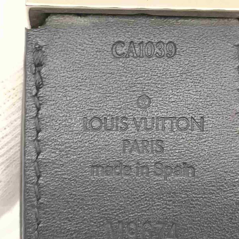 LOUIS VUITTON Jeans Calfskin Belt 85 34 31078