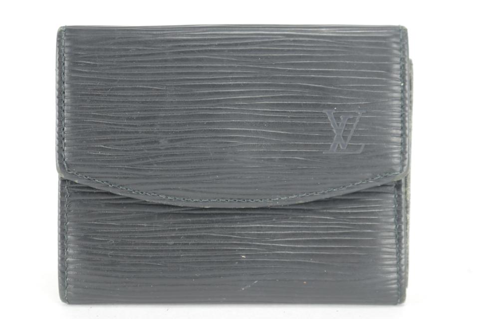 Louis Vuitton Monogram Canvas Card Holder Black
