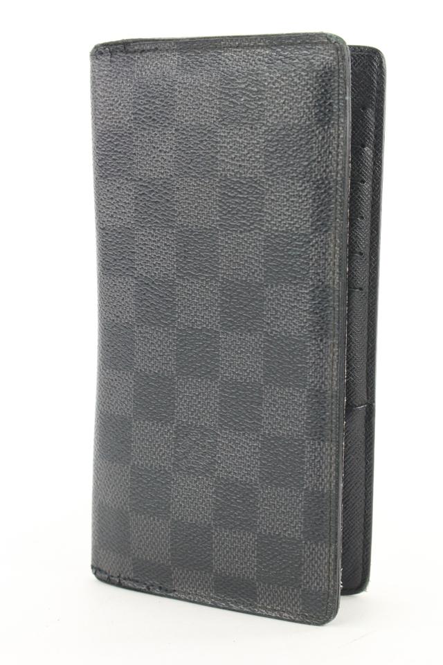 Louis Vuitton Damier Graphite Brazza Long Wallet
