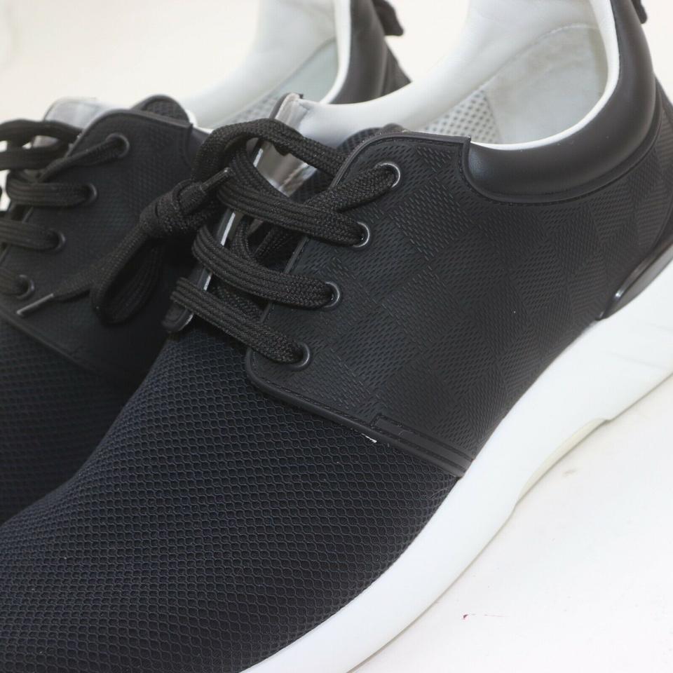 Louis Vuitton LV 7.5 Men's 8.5 US Black Damier Fastlane Sneakers