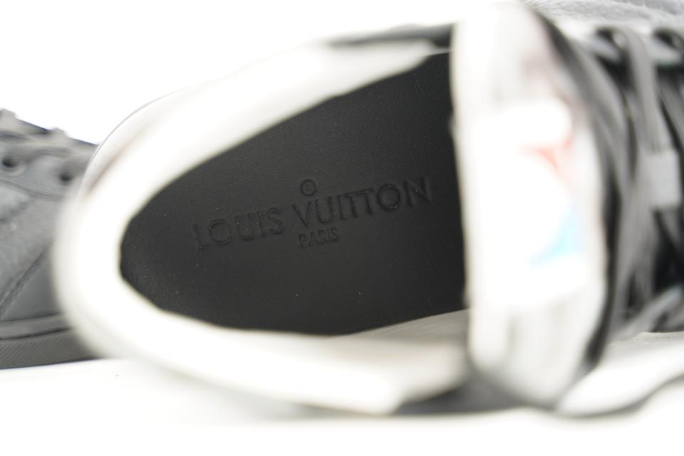 Louis Vuitton LV6 men's 6 Camo x Black Leather Spitfire High Top