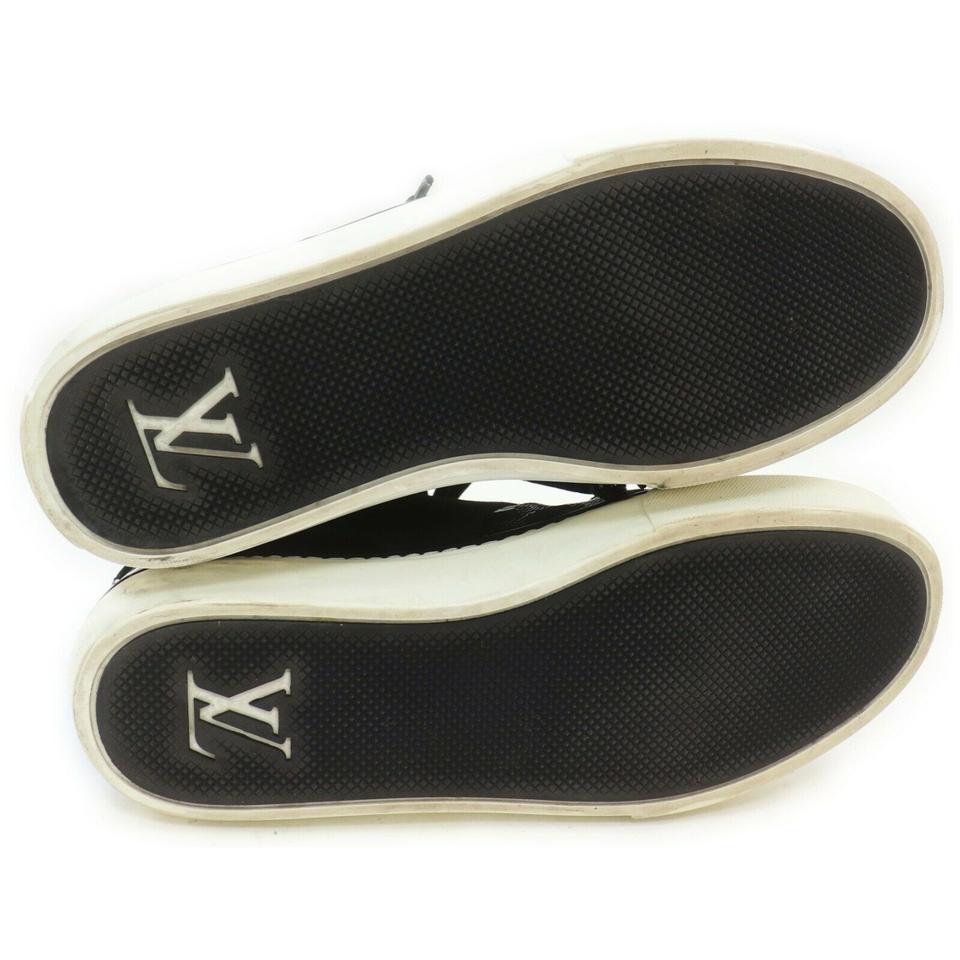 Louis Vuitton LV 7.5 Men's 8.5 US Black Damier Fastlane Sneakers 862986