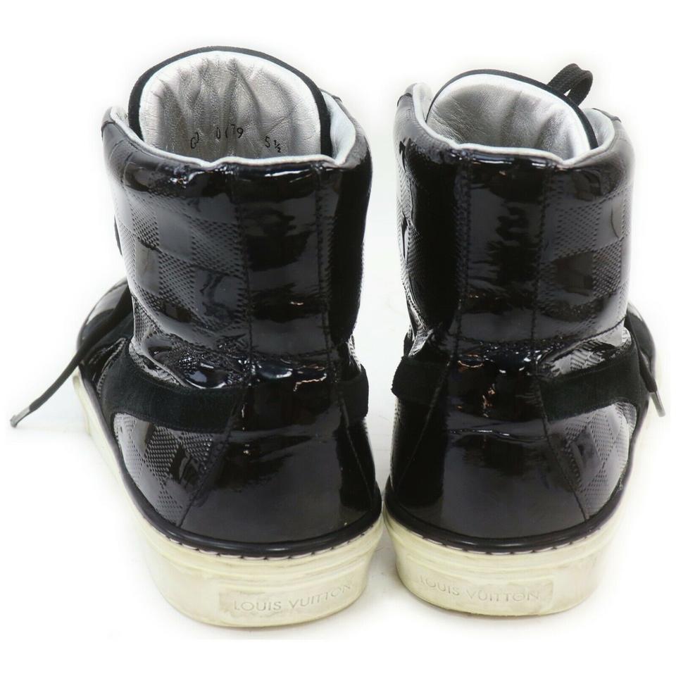 Louis Vuitton Men's Haussmann Derby Shoes Damier Infini Leather Black  14484886