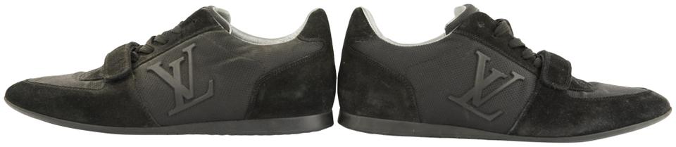 Louis Vuitton Black Side Zip Detail Sneakers Trainers Runners Mens