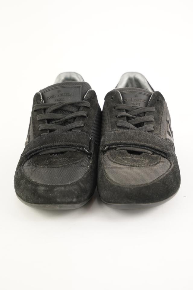all black louis vuitton shoes