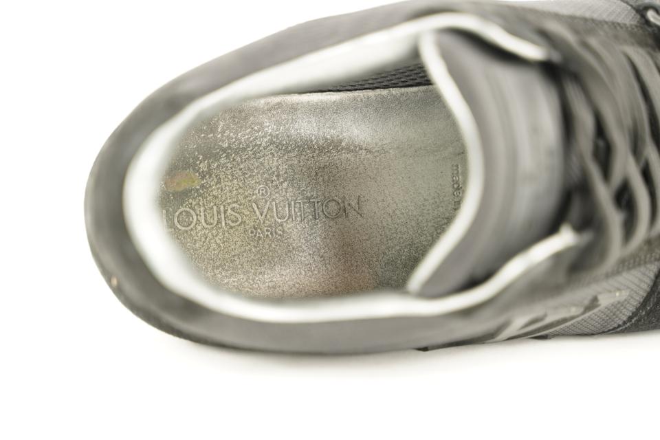 Louis Vuitton Louis Vuitton Trainer Silver Metallic Sneakers LV Sz