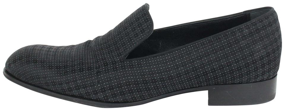 Louis Vuitton Mens US 9 Black Damier Sparkle Slip On Loafer Dress Shoe 1LV3L17 Louis Vuitton Mens US 9 Black Damier Sparkle Slip On Loafer Dress Shoe 1LV3L17