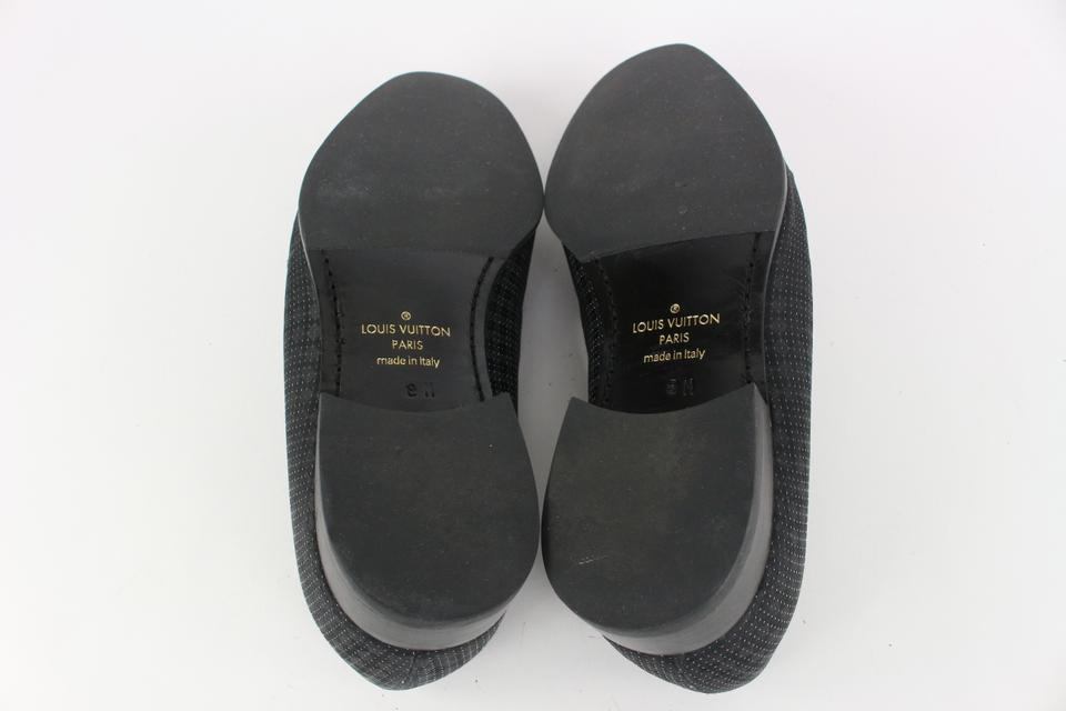 Louis Vuitton, Shoes, Louis Vuitton Mens Black Leather Dress Shoe Size 8