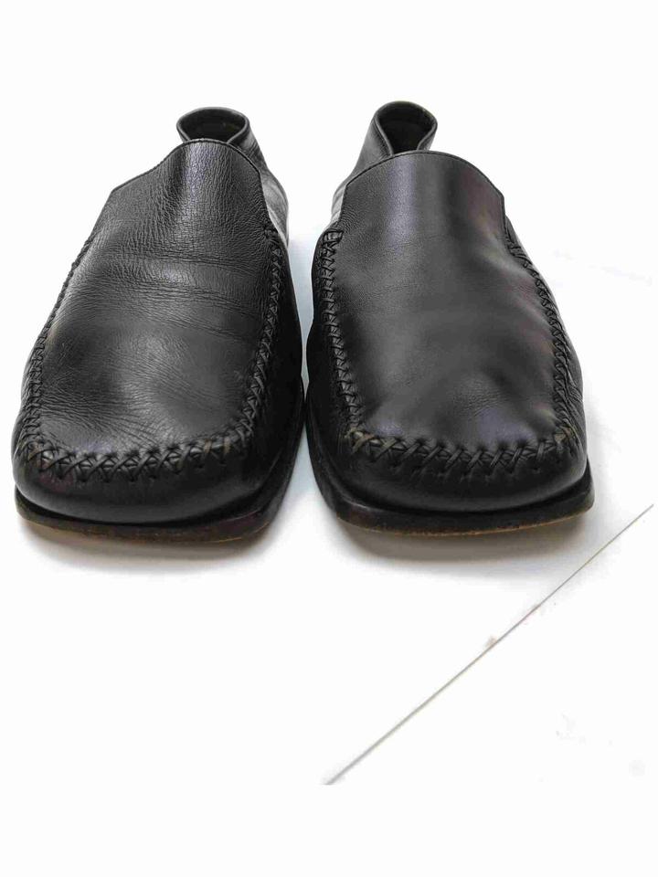 Louis Vuitton Mens UK6.5 US7.5 Black Leather Loafer Driving Shoes 8615 –  Bagriculture