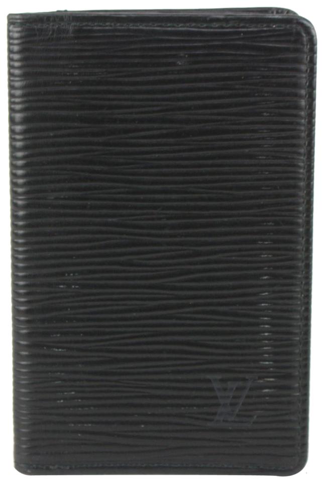 louis vuitton leather card holder
