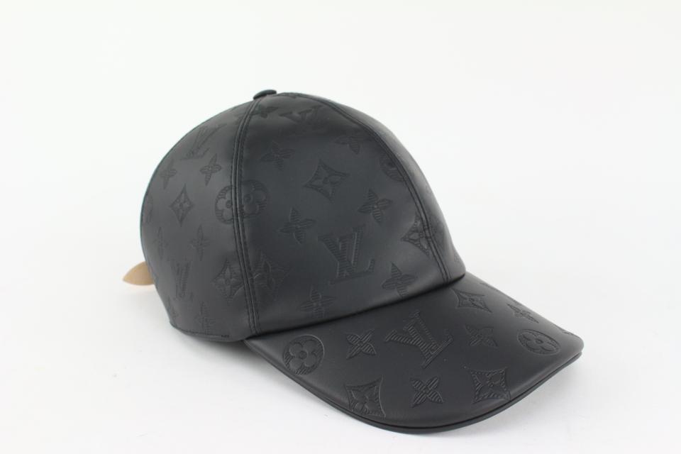 Louis Vuitton 1 .1 Cap Embossed Monogram Leather Black Hat for Sale in  Miami, FL - OfferUp
