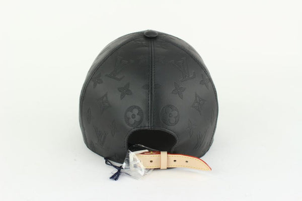 Louis Vuitton Baseball Cap Monogram Shadow Leather