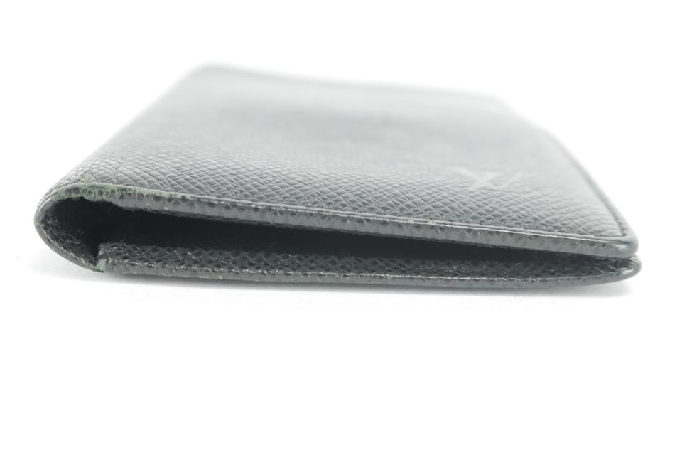 Louis Vuitton Taiga long wallet Dark Green free shipping from