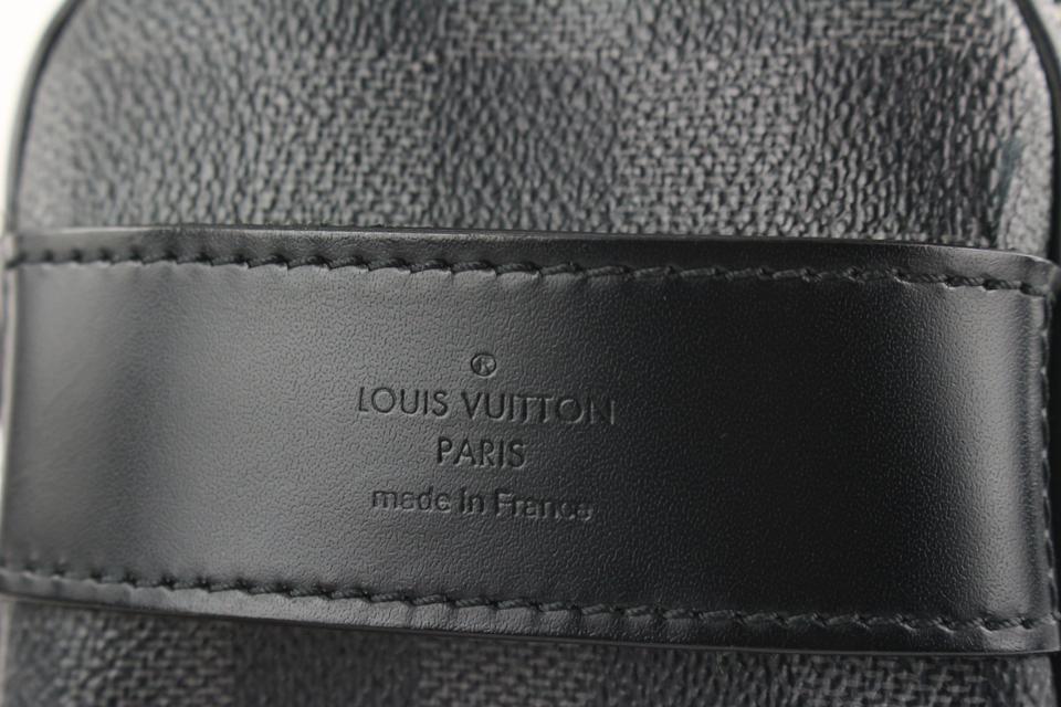 Louis Vuitton Damier Graphite Toiletry Pouch Bag M47625 Black Cloth  ref.925160 - Joli Closet