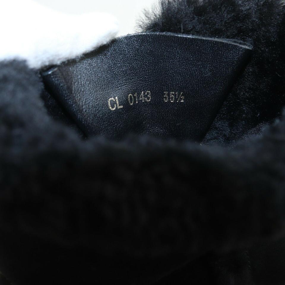 Louis Vuitton Faux Fur Lined Snow Boots