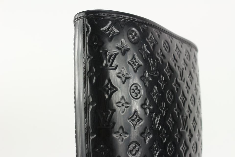 Boots Louis Vuitton Black size 36 EU in Rubber - 28834549