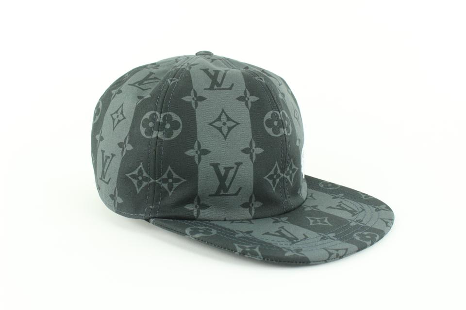 Louis Vuitton Embroidered Logo Baseball Cap Black LV Cap - Fernize