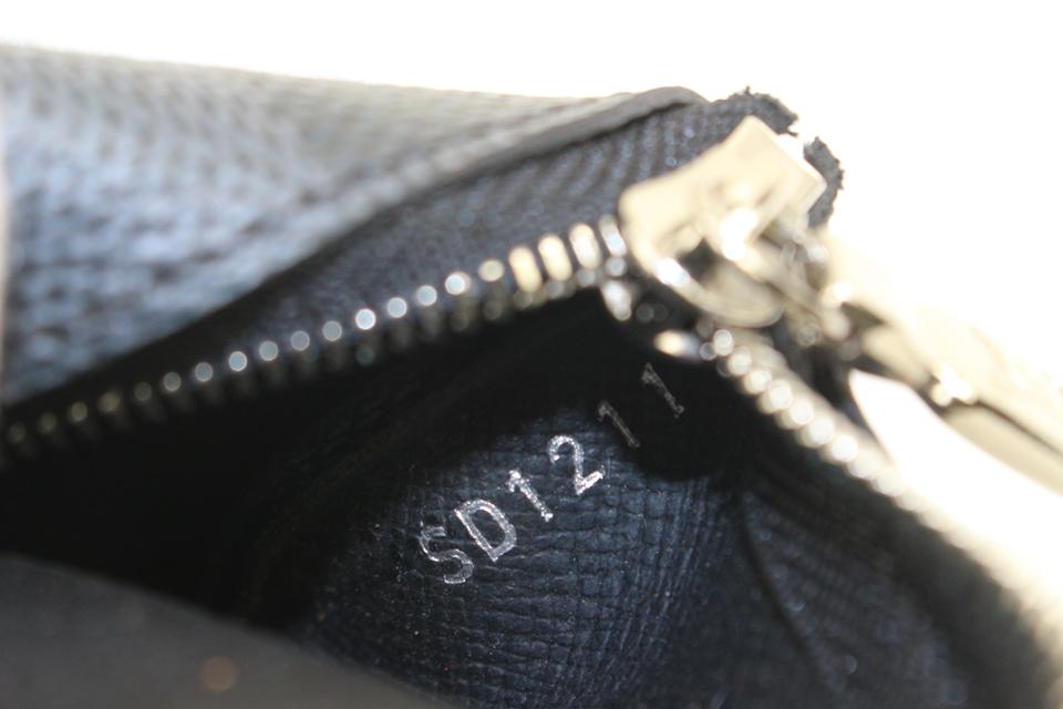 Louis Vuitton Pochette Cle Key Pouch Damier Graphite Black/Gray in