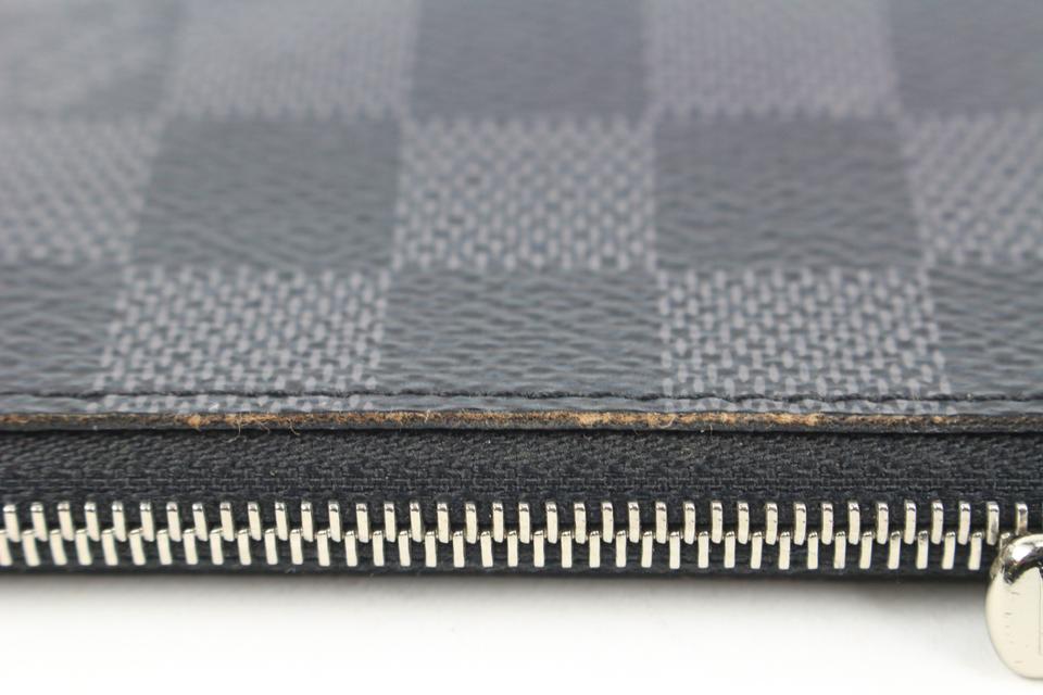 Louis Vuitton Black x Grey Damier Graphite Key Pouch Pochette Cles s12 –  Bagriculture