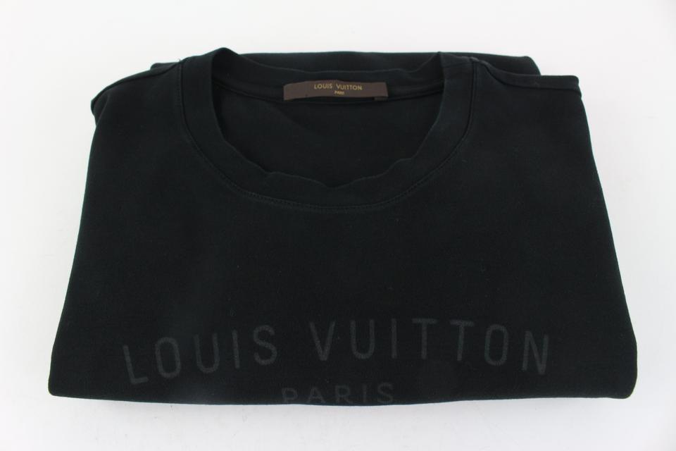Louis Vuitton Monogram Black T Shirt Size L