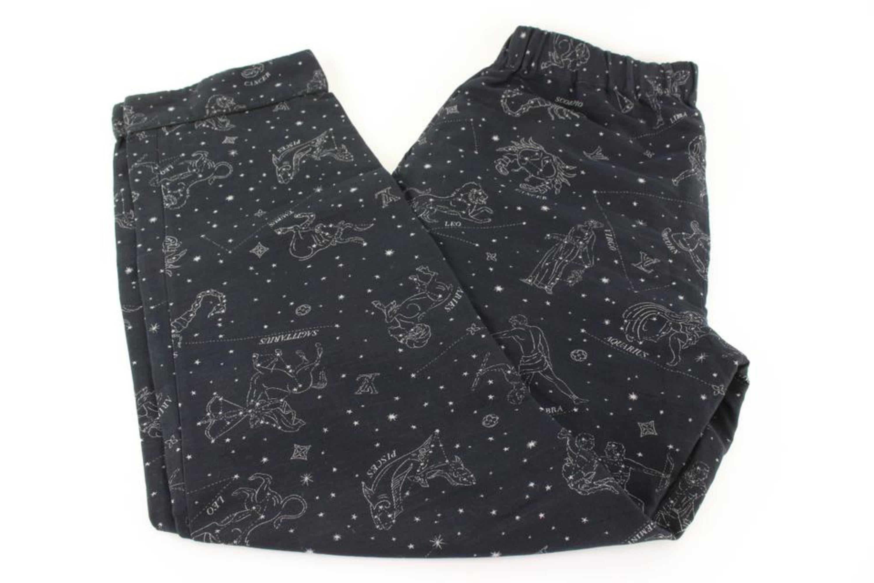 Louis Vuitton Women's 38 Constellation LV Logo Lounge Pants 96lk719s –  Bagriculture